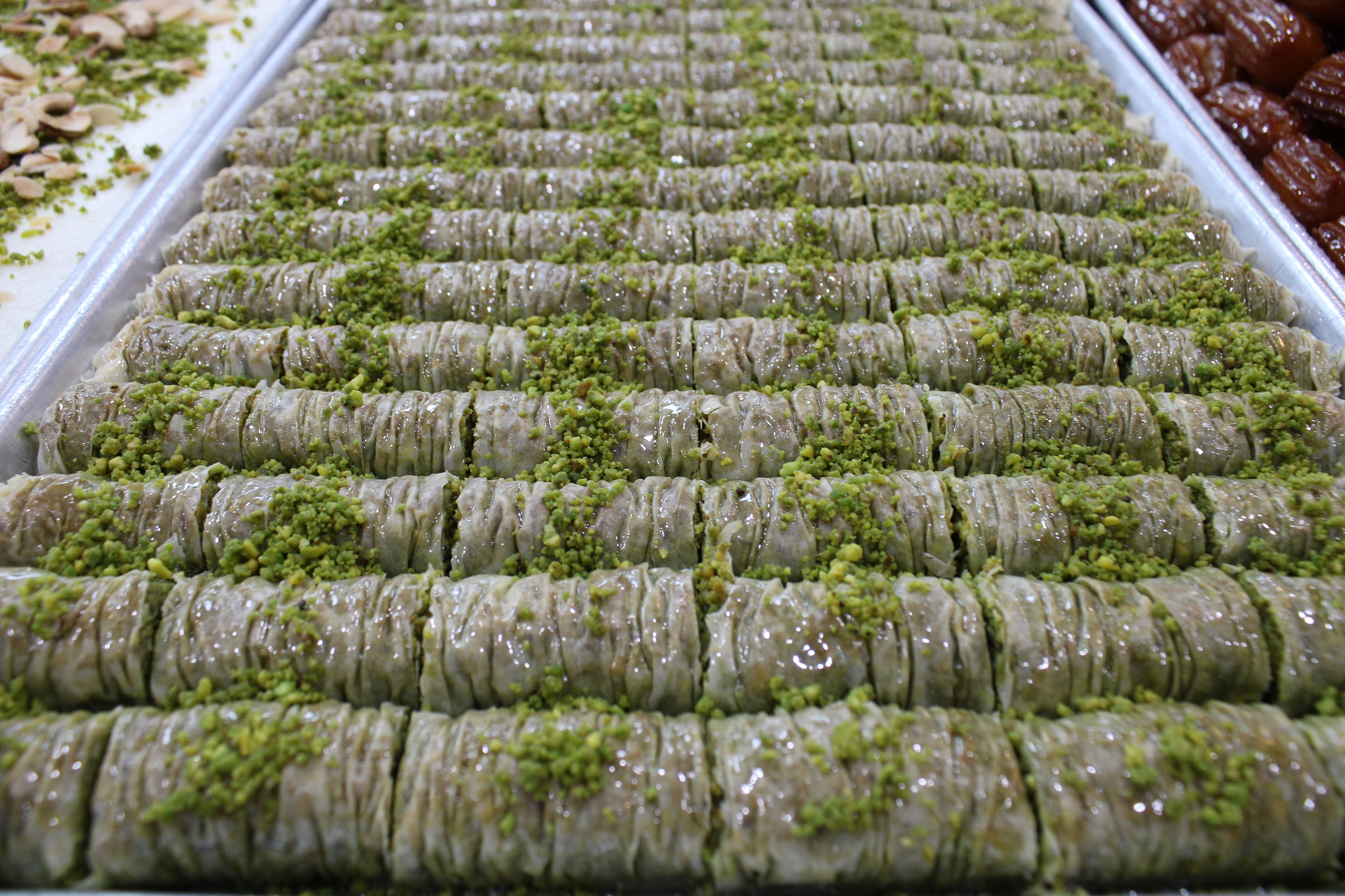 Pistachio Finger Baklava